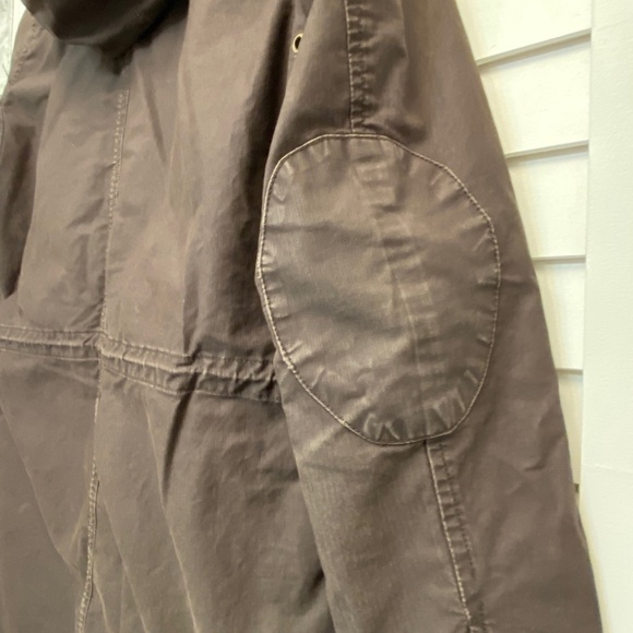 𝅺roots | zip & snap button hooded drawstring waist jacket Size M - Picture 9 of 11